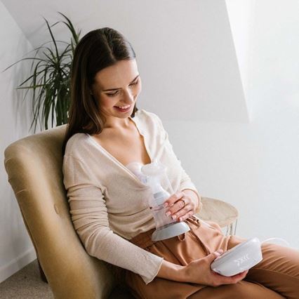 BabyOno - Електронний молоковідсмоктувач Nurse Pro 4xAA/6V 1000 mAh