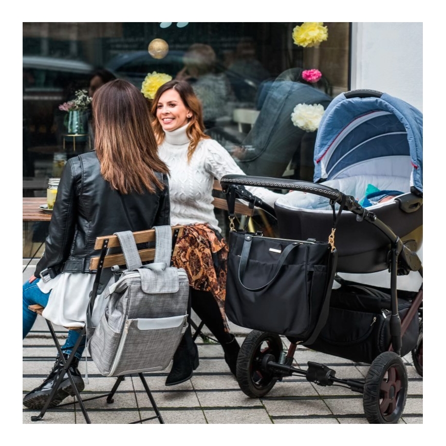 BabyOno - Сумка для сповивання для дитячого візочка Coco чорний