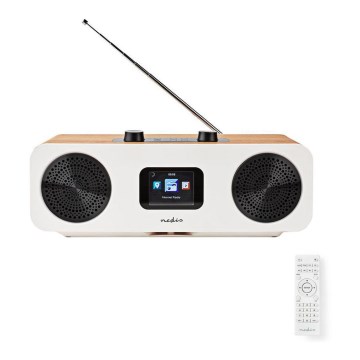 Багатофункціональне інтернет-радіо 34W/230V DAB+ FM Wi-Fi Bluetooth USB + дистанційне керування