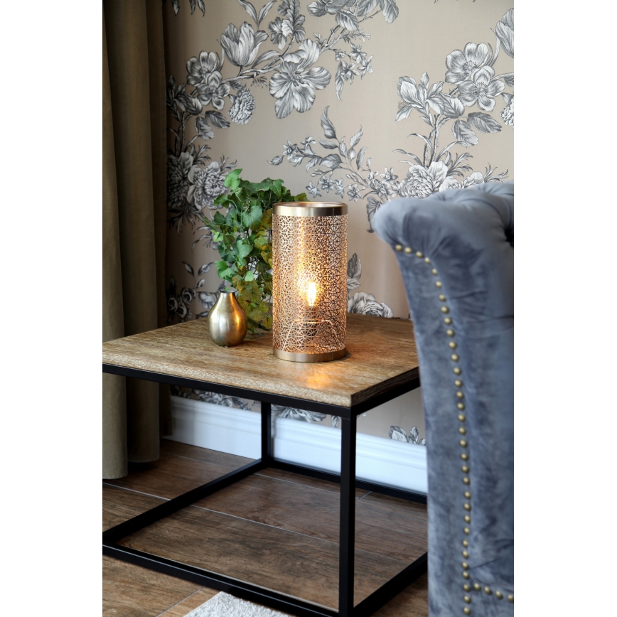 ByRydens - Настільна лампа HERMINE 1xE14/5W/230V латунь