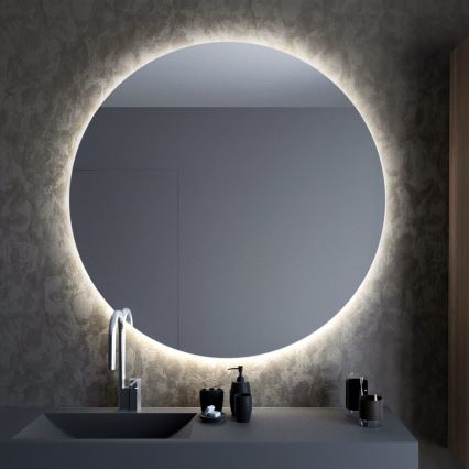 Baltica Design - настенное LED-зеркало для ванной с подсветкой BRIGHT, 15 Вт/230 В, 4500 К, диаметр 60 см, IP65