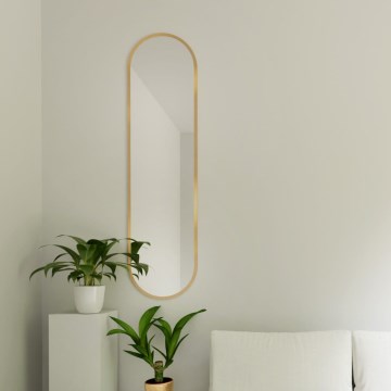 Baltica Design - Настенное зеркало TINY BORDER 155x40 см золотое
