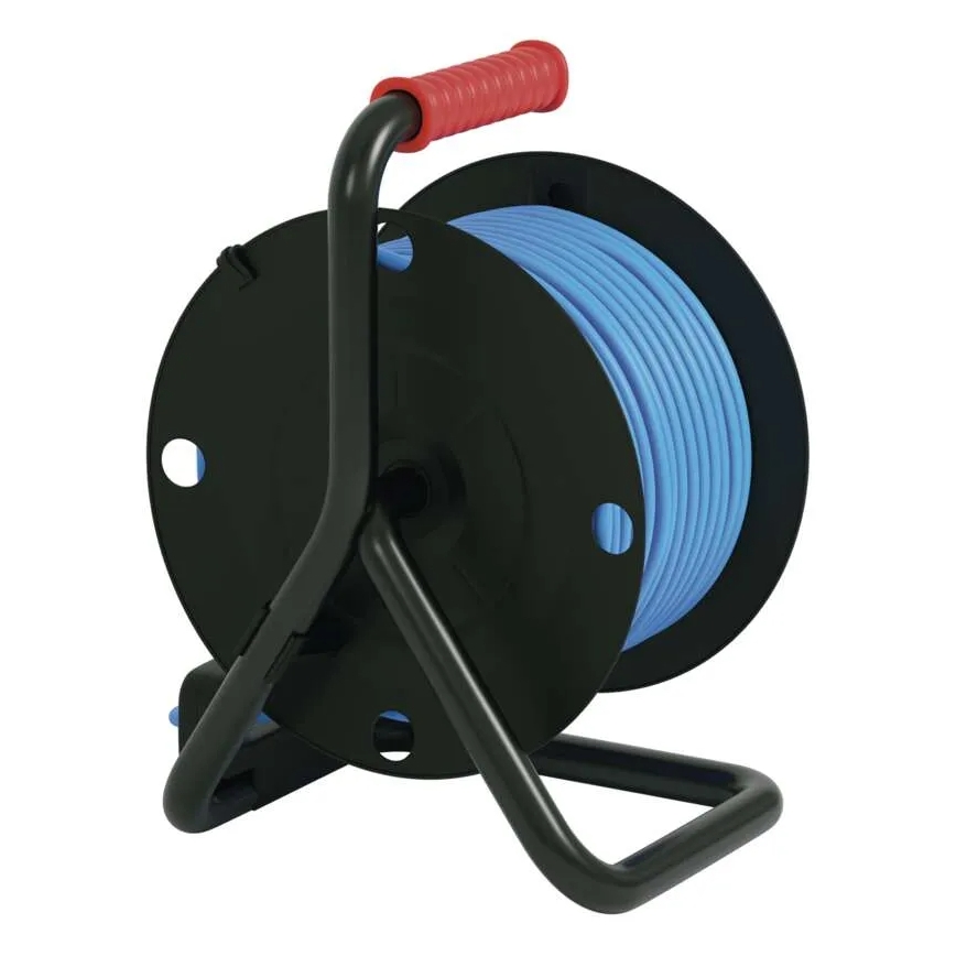 Барабанний подовжувач з 4 розетками 25м силікон IP44