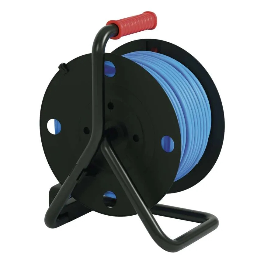 Барабанний подовжувач з 4 розетками 50м силікон IP44