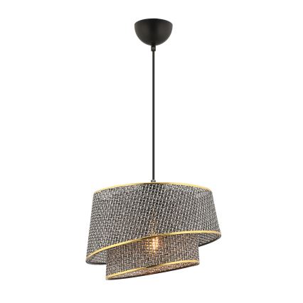 BARETTE Pendant Light 1xE27/60W/230V Grey/Gold
