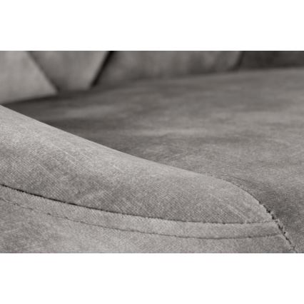 Барний стілець 106x47 см сірий/чорний