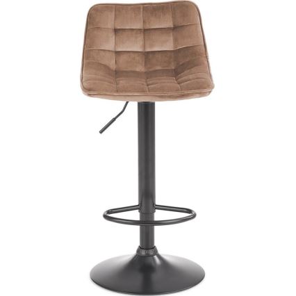 Барный стул 106x43 см антрацит/коричневый