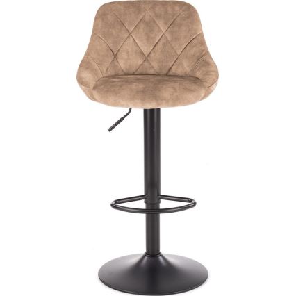 Барный стул 106x47 см черный/коричневый