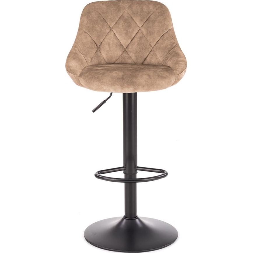 Барный стул 106x47 см черный/коричневый