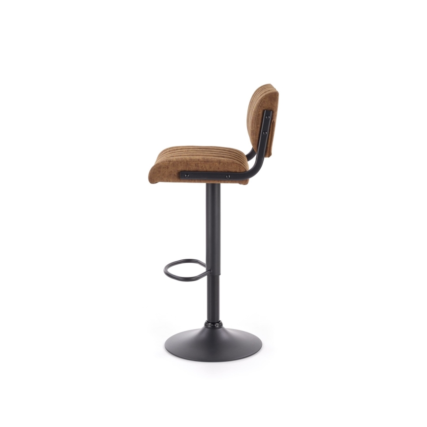 Барный стул 109x46 см черный/коричневый