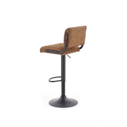 Барный стул 109x46 см черный/коричневый