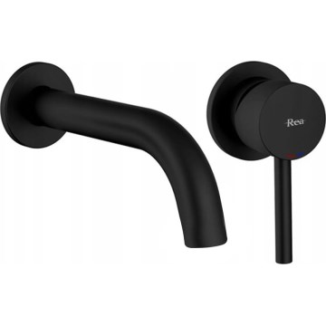 BAT-B0969 - Змішувач для умивальника LUNGO для прихованого монтажу, матовий чорний