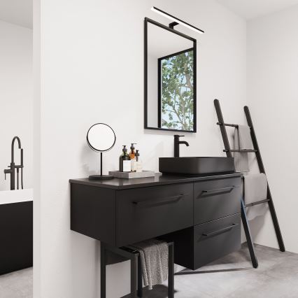BATH DELUXE 01-060-05-02-00 - Для ванної кімнати дзеркало BORGSTED 60x80 см чорний