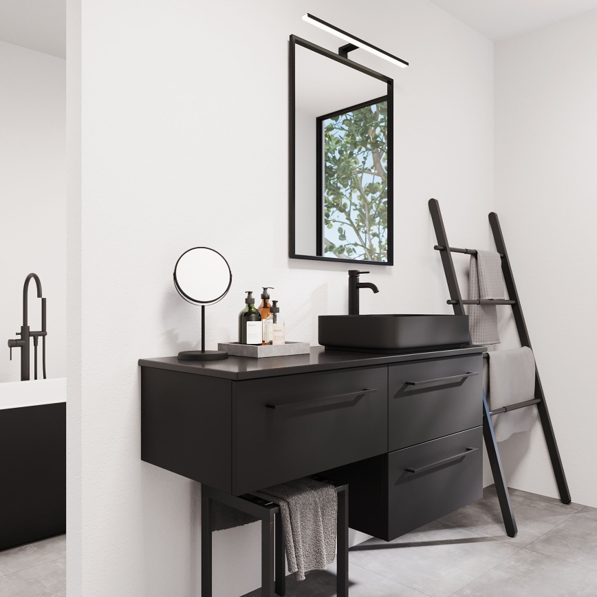 BATH DELUXE 01-060-05-02-00 - Для ванної кімнати дзеркало BORGSTED 60x80 см чорний