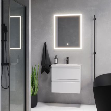 BATH DELUXE 01-060-07-58-00 - Светодиодное зеркало для ванной комнаты с подсветкой FORNAES LED/14,3W/230V IP44