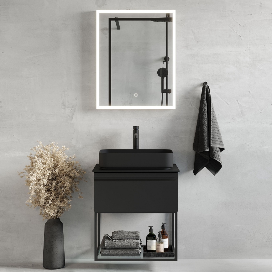 BATH DELUXE 01-060-07-58-00 - Светодиодное зеркало для ванной комнаты с подсветкой FORNAES LED/14,3W/230V IP44