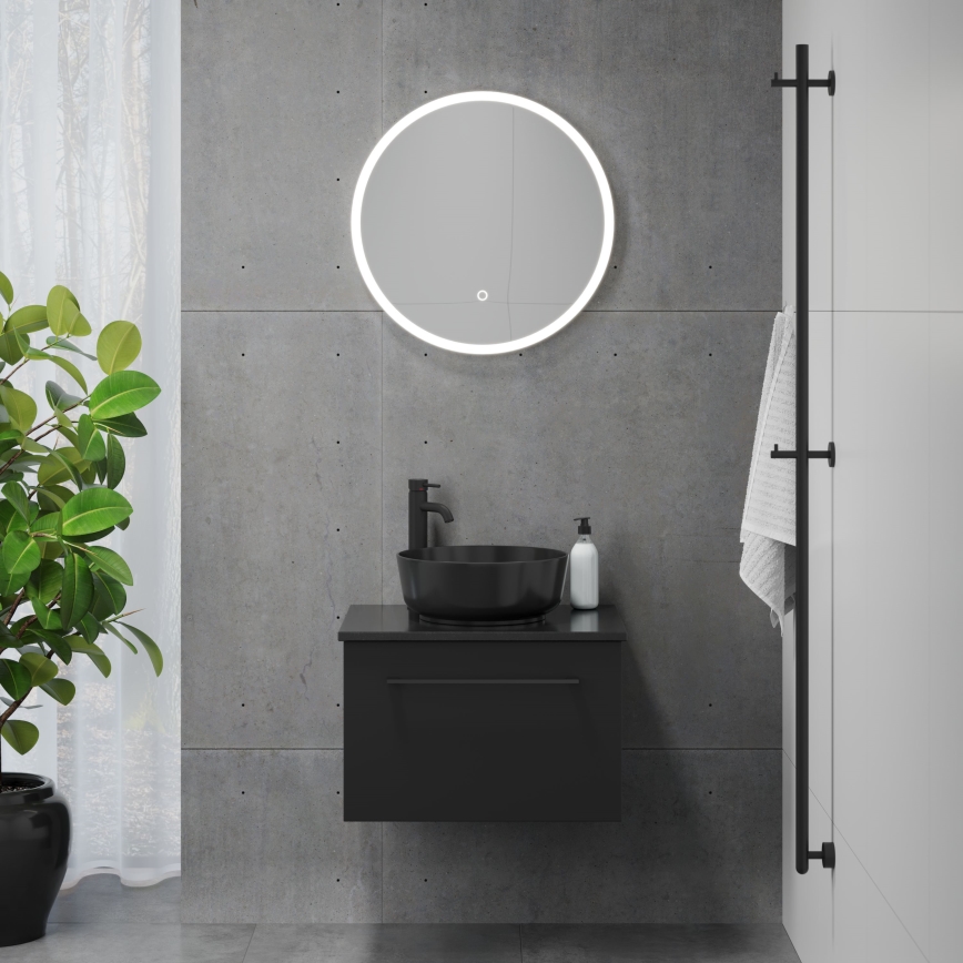 BATH DELUXE 01-060-08-58-00 - Светодиодное зеркало для ванной комнаты с подсветкой FORNAES LED/10,1W/230V IP44