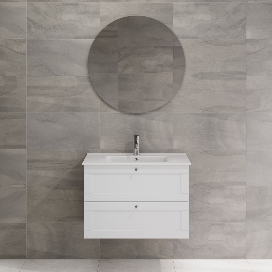 BATH DELUXE 01-080-00-58-00 - Для ванної кімнати дзеркало NORDBORG діаметр 80 см