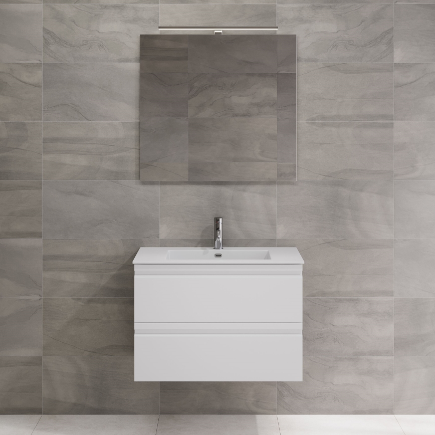 BATH DELUXE 01-080-01-58-00 - Для ванної кімнати дзеркало NORDBORG 80x75 см