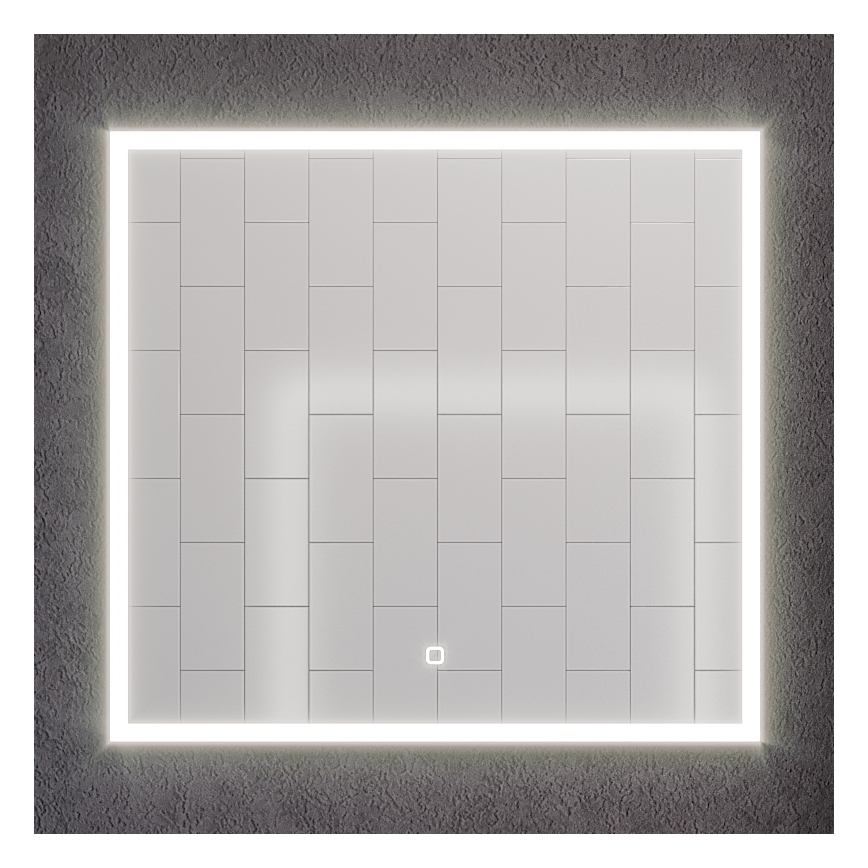 BATH DELUXE 01-080-07-58-00 - Светодиодное зеркало для ванной комнаты с подсветкой FORNAES LED/15,6W/230V IP44