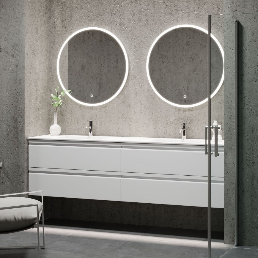 BATH DELUXE 01-080-08-58-00 - Светодиодное зеркало для ванной комнаты с подсветкой FORNAES LED/13,8W/230V IP44
