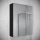 BATH DELUXE 02-050-63-02-01 - Шафка з дзеркалом для ванної кімнати KENWOOD 65x50 см матовий чорний