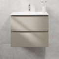 BATH DELUXE 03-060-63-29-01 - Шафа для ванної кімнати з умивальником KENWOOD 61 см бордовий
