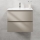 BATH DELUXE 03-060-63-29-01 - Шафа для ванної кімнати з умивальником KENWOOD 61 см бордовий