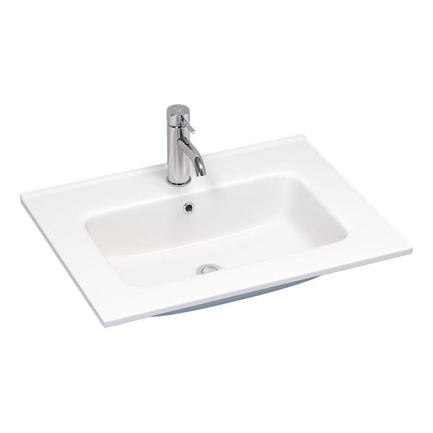 BATH DELUXE 06-060-27-11-00 - Врізний умивальник HYGE 61x46 см кераміка/білий