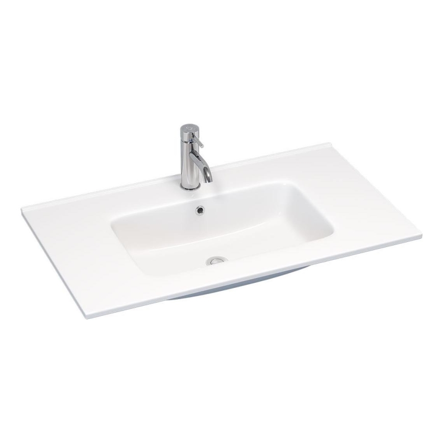 BATH DELUXE 06-080-27-11-00 - Вбудований умивальник HYGE 81x46 см кераміка/білий