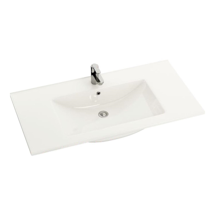 BATH DELUXE 06-090-60-11-01 - Вбудований умивальник CHICAGO 91x46,5 см кераміка/білий