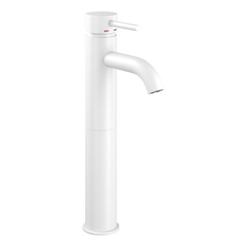BATH DELUXE 28-005-02-01-00 - Змішувач для умивальника DRAGOR 29 см матовий білий