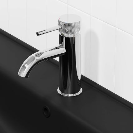 BATH DELUXE 28-005-03-60-00 - Смеситель для умывальника ANHOLT 15,6 см блестящий хром
