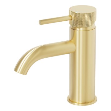 BATH DELUXE 28-005-03-70-00 - Змішувач для умивальника ANHOLT 15,6 см полірована латунь