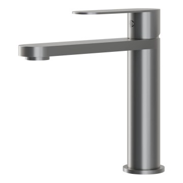 BATH DELUXE 28-017-02-73-02 - Змішувач для умивальника TARNBY 17,3 см порошковий сірий