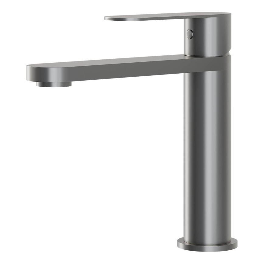 BATH DELUXE 28-017-02-73-02 - Змішувач для умивальника TARNBY 17,3 см порошковий сірий