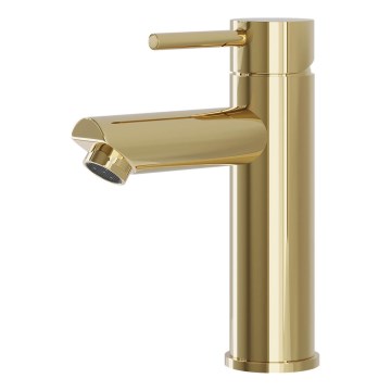 BATH DELUXE 28-017-03-64-02 - Змішувач для умивальника RINGSTED 17,8 см глянцевий латунь