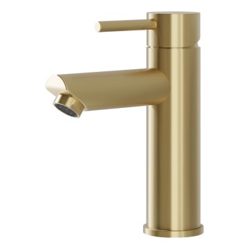 BATH DELUXE 28-017-03-70-02 - Змішувач для умивальника RINGSTED 17,8 см полірована латунь