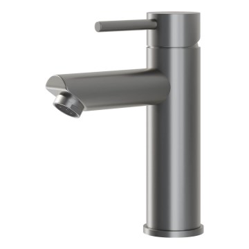 BATH DELUXE 28-017-03-73-02 - Змішувач для умивальника RINGSTED 17,8 см порошковий сірий