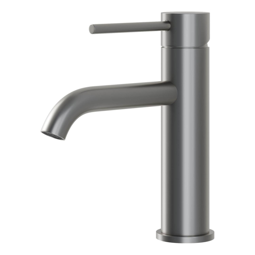 BATH DELUXE 28-018-01-73-02 - Смеситель для умывальника SOVANG 18,3 см порошковый серый