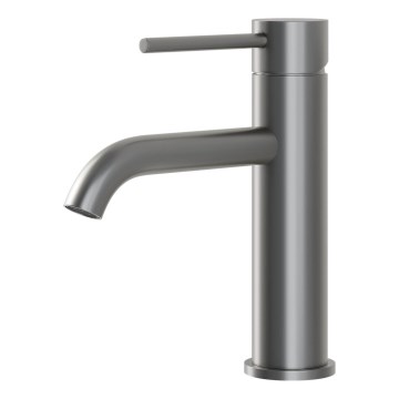 BATH DELUXE 28-018-01-73-02 - Змішувач для умивальника SOVANG 18,3 см порошковий сірий