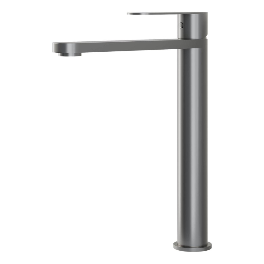 BATH DELUXE 28-027-02-73-02 - Смеситель для умывальника TARNBY 27,3 см порошковый серый
