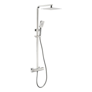 BATH DELUXE 31-120-06-60-00 - Душевой гарнитур с термостатическим смесителем NAESBY блестящий хром