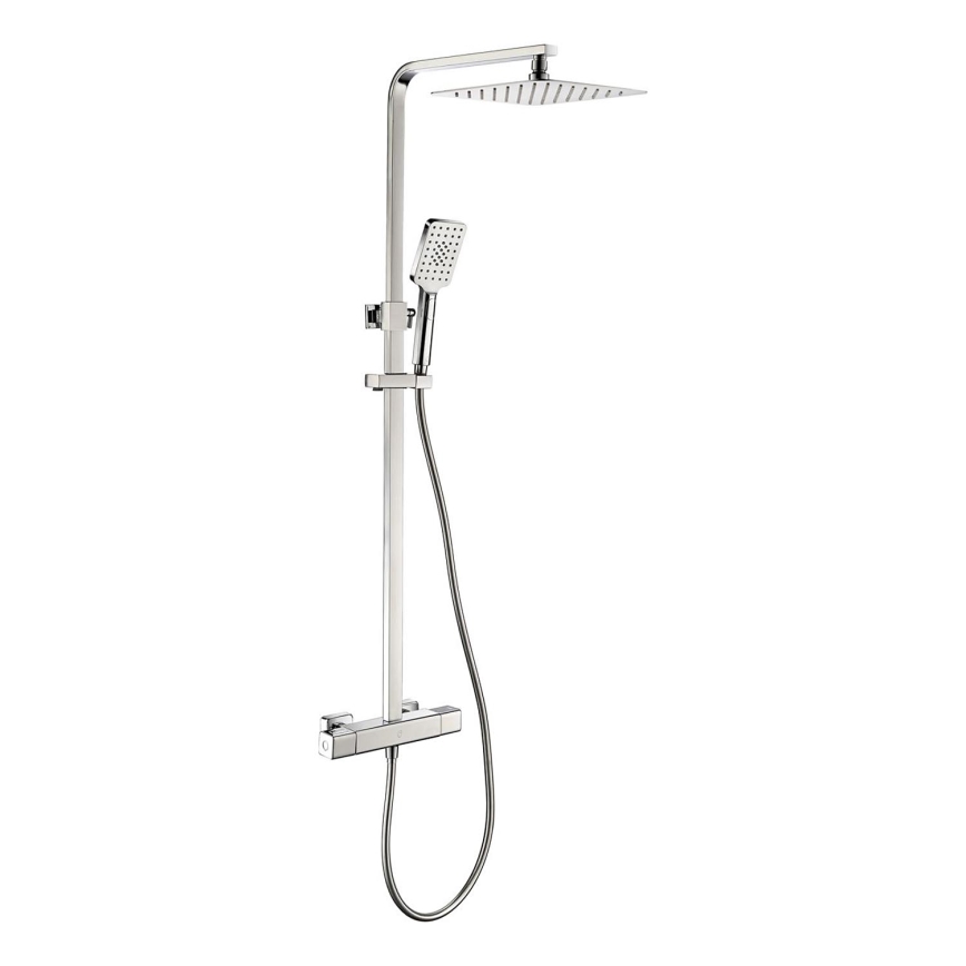 BATH DELUXE 31-120-06-60-00 - Душевой гарнитур с термостатическим смесителем NAESBY блестящий хром