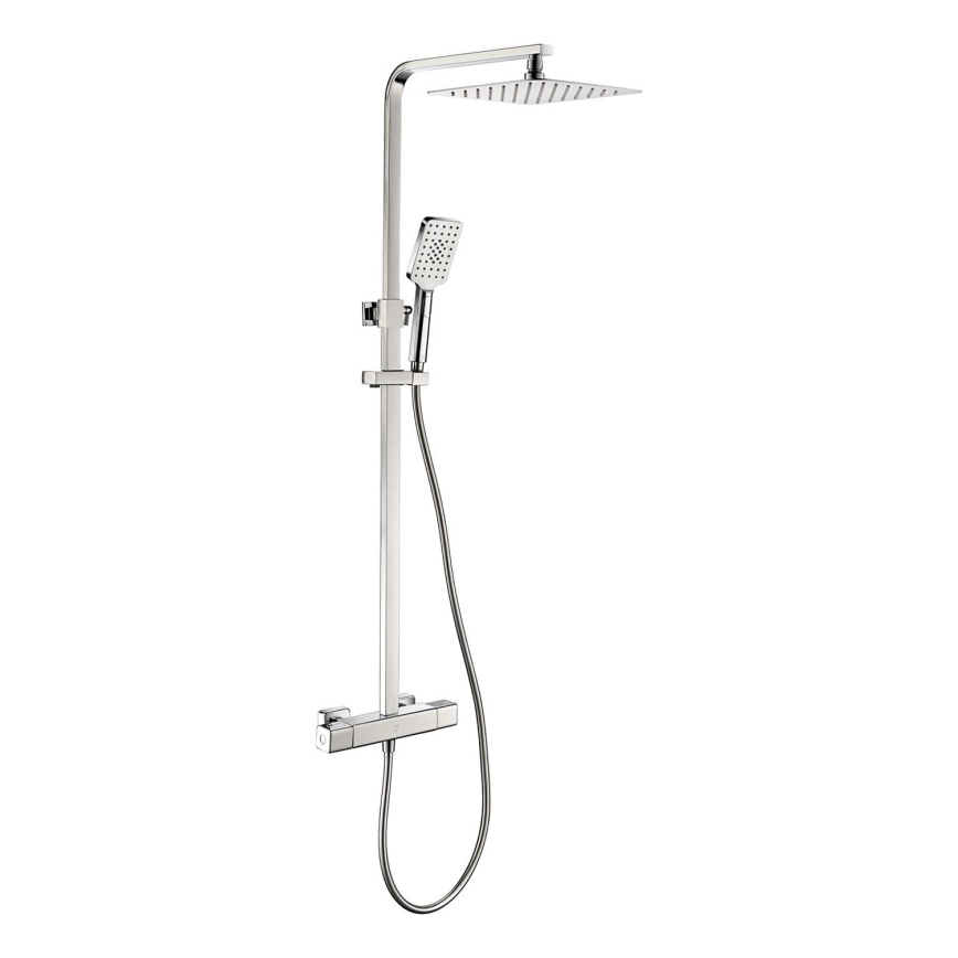 BATH DELUXE 31-120-08-60-00 - Душевой гарнитур с термостатическим смесителем NAESBY блестящий хром