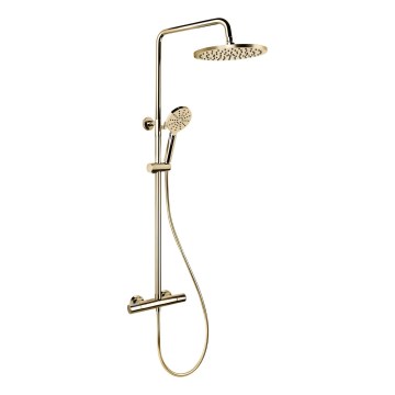 BATH DELUXE 31-120-08-64-00 - Душевой гарнитур с термостатическим смесителем DRAGOR блестящая латунь