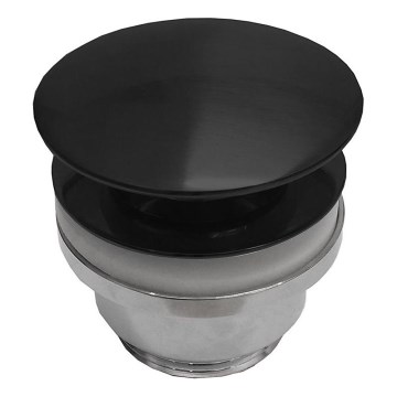 BATH DELUXE 33-004-05-02-04 - Відведення для умивальника RODBY діаметр 6,6 см чорний