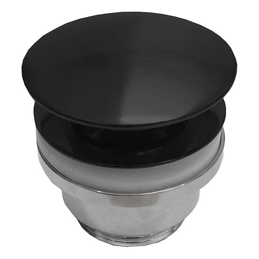 BATH DELUXE 33-004-05-02-04 - Відведення для умивальника RODBY діаметр 6,6 см чорний