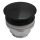 BATH DELUXE 33-004-05-02-04 - Відведення для умивальника RODBY діаметр 6,6 см чорний