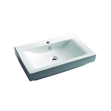 Bathco 0023 - Врізний умивальник MANCHESTER 70x45 см порцеляна/білий